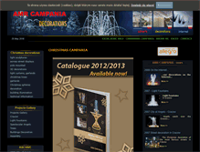 Tablet Screenshot of decorations.campania.pl